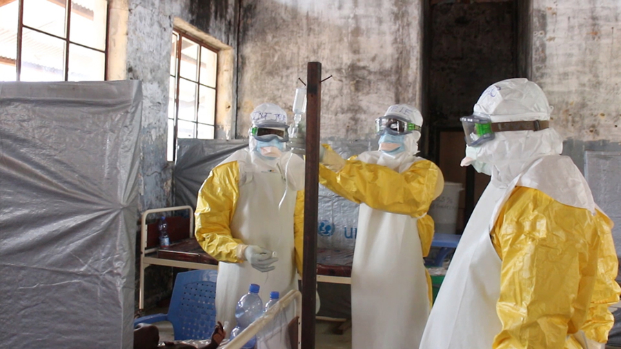Brote de Ébola en la provincia de Ecuador, República Democrática del Congo. 2020. Copyright: Franck Ngonga/MSF
